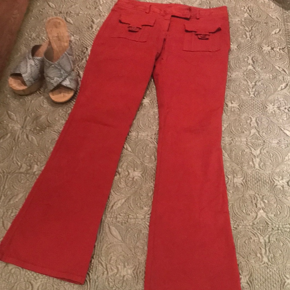 Vince red pant